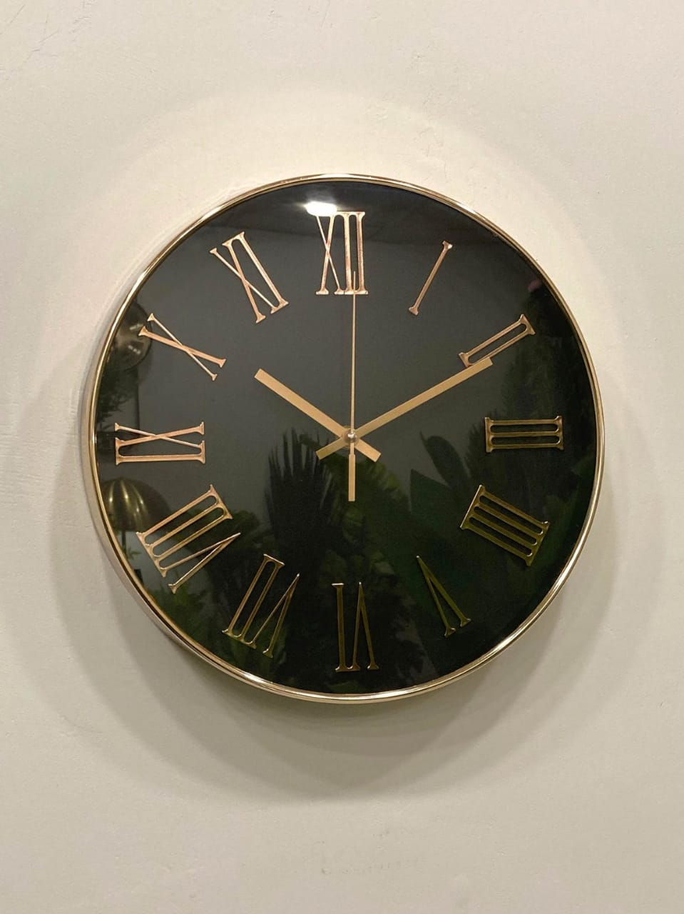 Wall Clock Black Golden MK1071